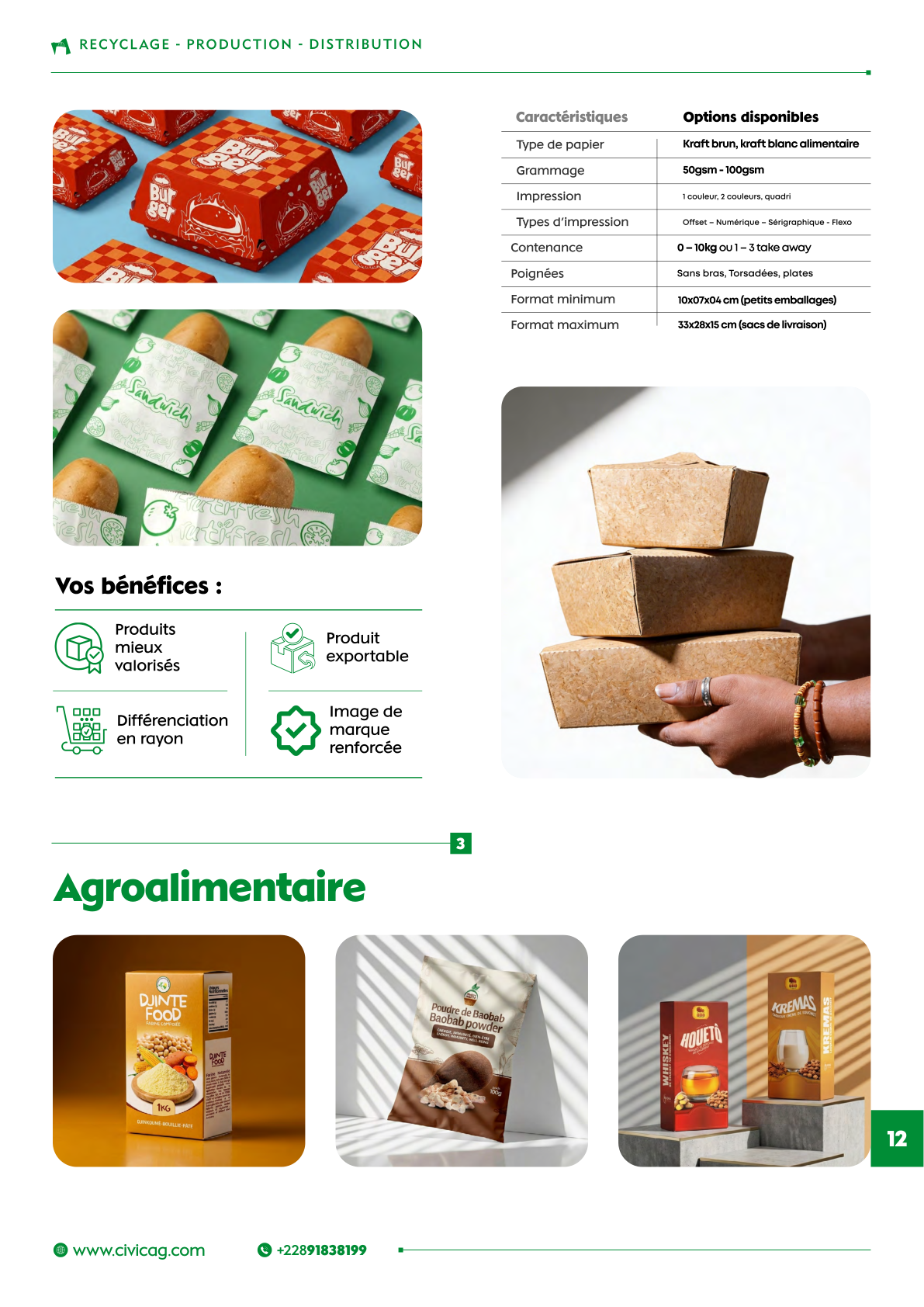Restauration et fast-food