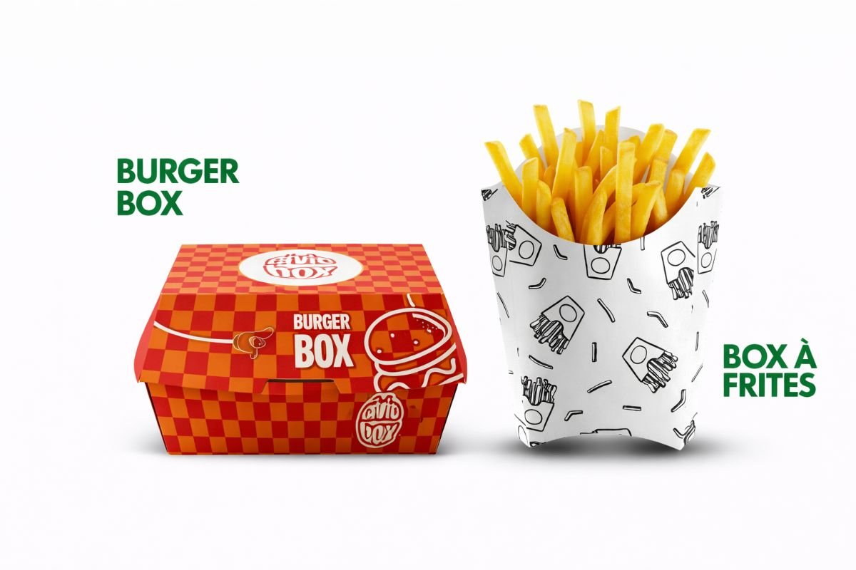 FOOD BOX CARTON - Emballage responsable CivicBag