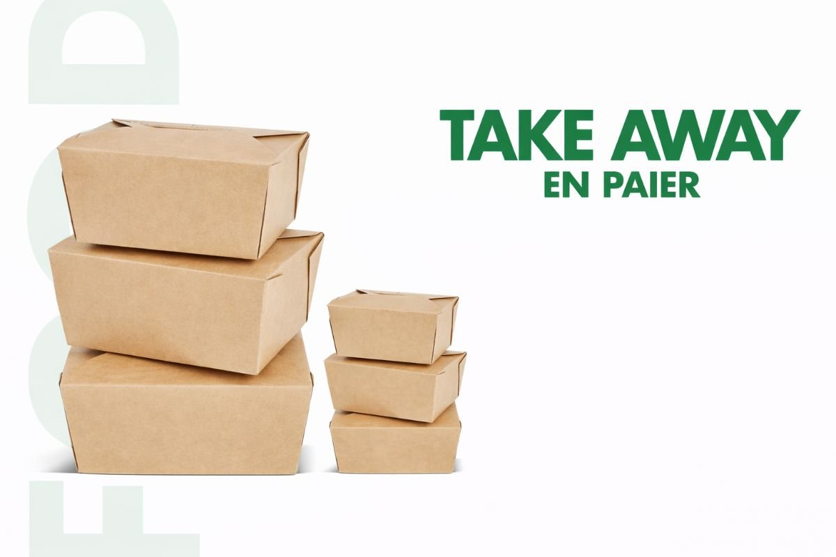 TAKE AWAY EN PAPIER - Emballage responsable CivicBag