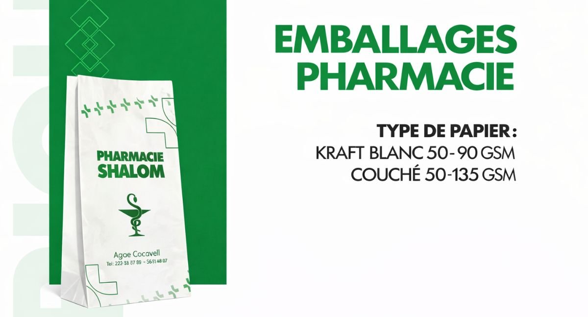 EMBALLAGES PHARMACIE AVEC BRAS - Emballage responsable CivicBag