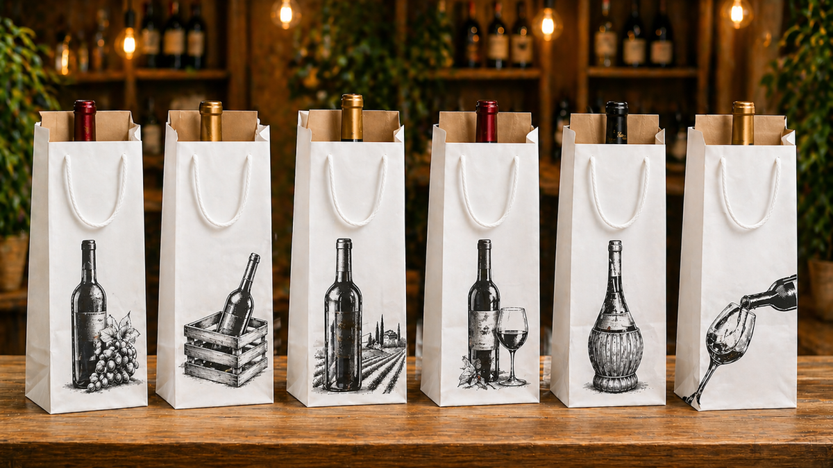 SAC À VIN BLANC